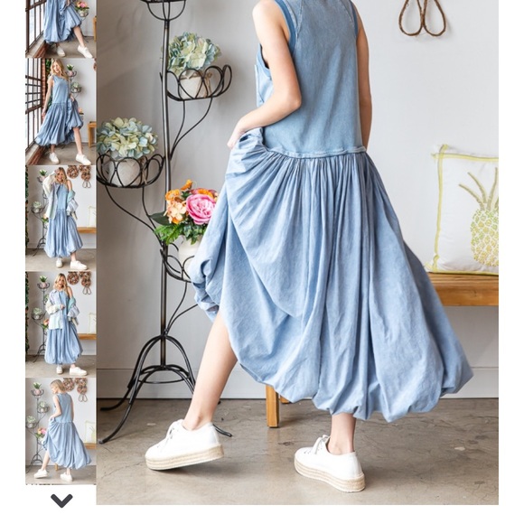 NWT Oli & Hali Jean Balloon Dress - Picture 3 of 4